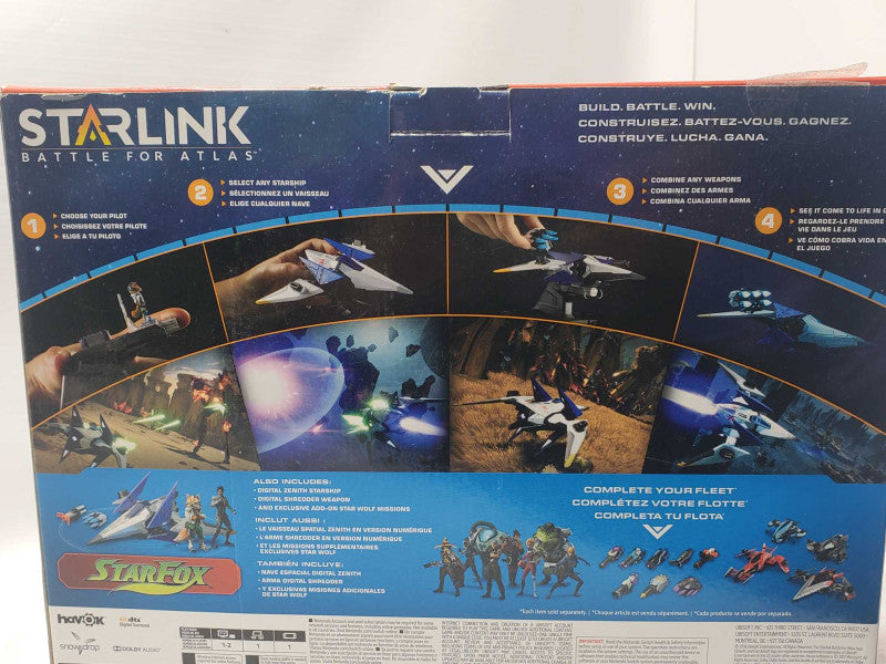 Nintendo Switch Game- Starlink: Battle for Atlas with Game and accessories _