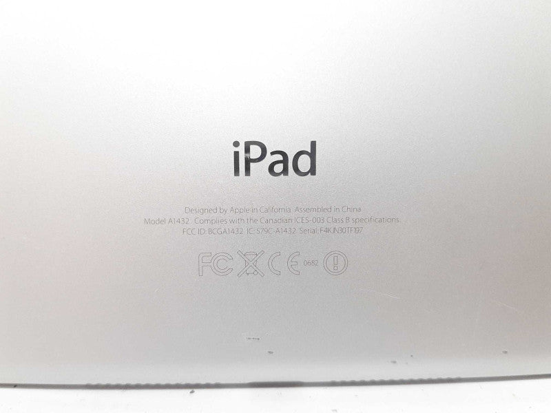 Apple iPad Mini 1st Gen. 32GB A1432 Wi-Fi 7.9\\" - White/Silver - Cracked Screen +