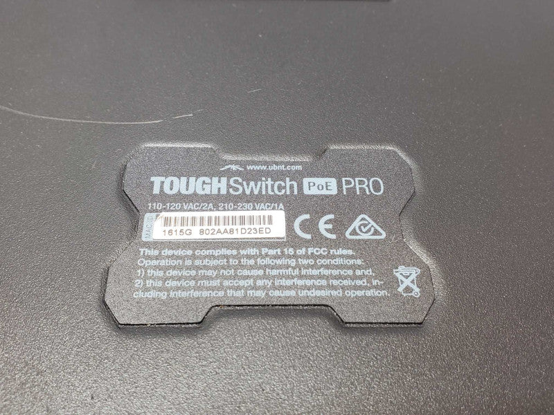 Ubiquiti Networks Tough Switch PoE PRO Switch, AS-IS, Read _