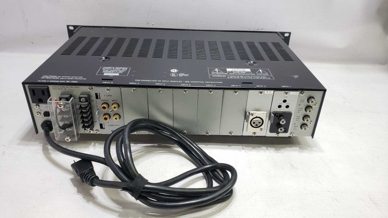 TOA 900 Series II A-903MK2 8-Channel Mixer Power Amplifier w/ 3 RCA ModulesOpe [