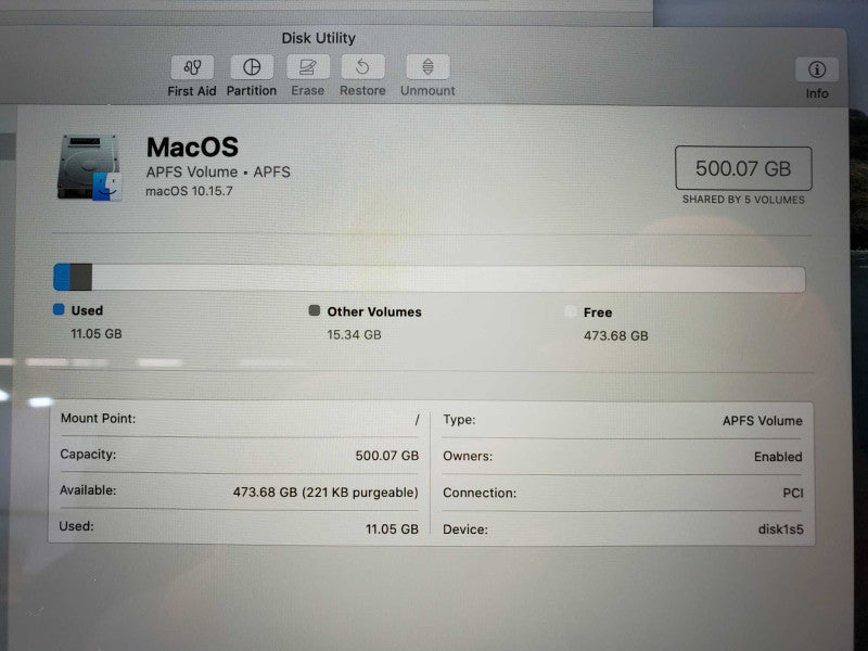 Macbook Pro 2015 15\\" Retina Core i7-4870HQ @ 2.5GHz 16GB Ram 500GB SSD R9 M370x *READ* (
