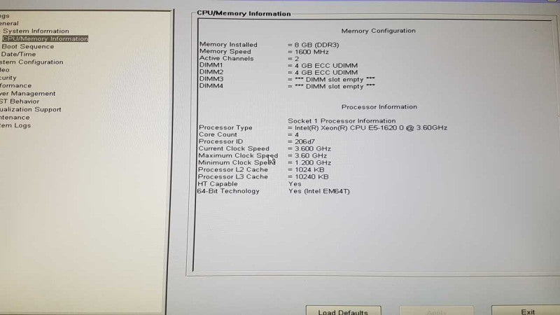 Dell Precision T3600 Xeon E5-1620 @ 3.60ghz / 8gb ram / H310 Raid Ctrl #