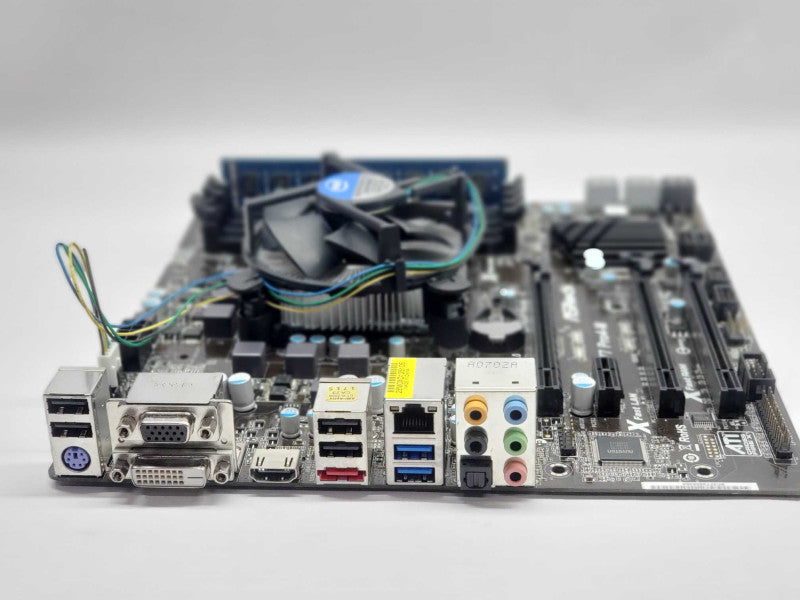 Asrock H77 Pro4-M Board with Core I5-3470 3.2GHz CPU and 4GB RAM, No I/O Cover _