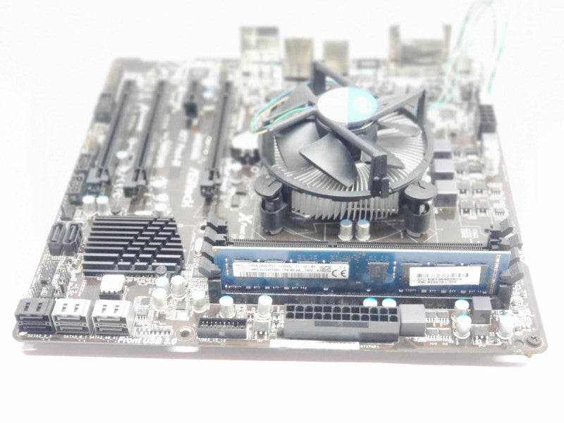 Asrock H77 Pro4-M Board with Core I5-3470 3.2GHz CPU and 4GB RAM, No I/O Cover _