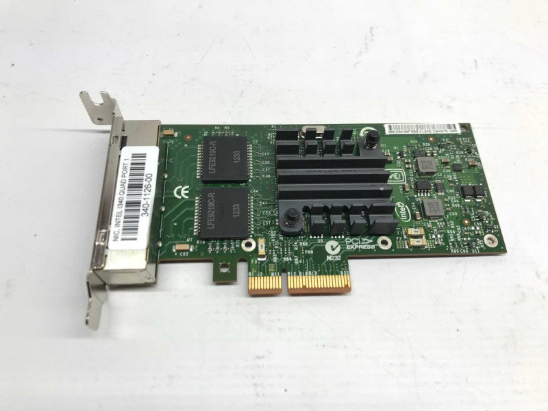 Intel I340-T4 Quad Port Ethernet Gigabit PCI-e Network Card