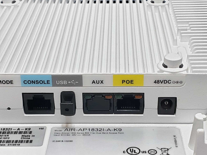 Cisco AIR-AP3802I-A-K9 Aironet 3802 802.11ac Dual Band Access Point  _