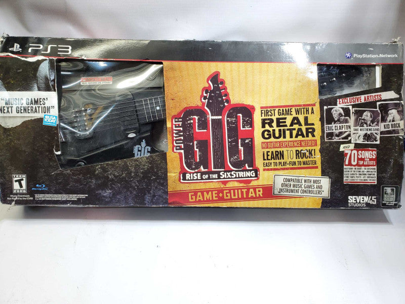 Power Gig Rise of the SixString Guitar Bundle Play PS2 sealed game