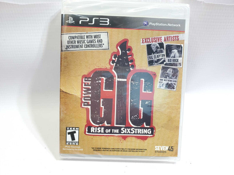 Power Gig Rise of the SixString Guitar Bundle Play PS2 sealed game