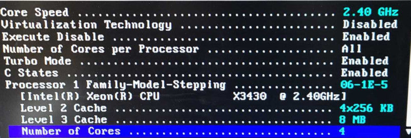 Dell PowerEdge R210 Xeon x3430 2.4Ghz 8GB RAM No Raid 1x PSU READ  $