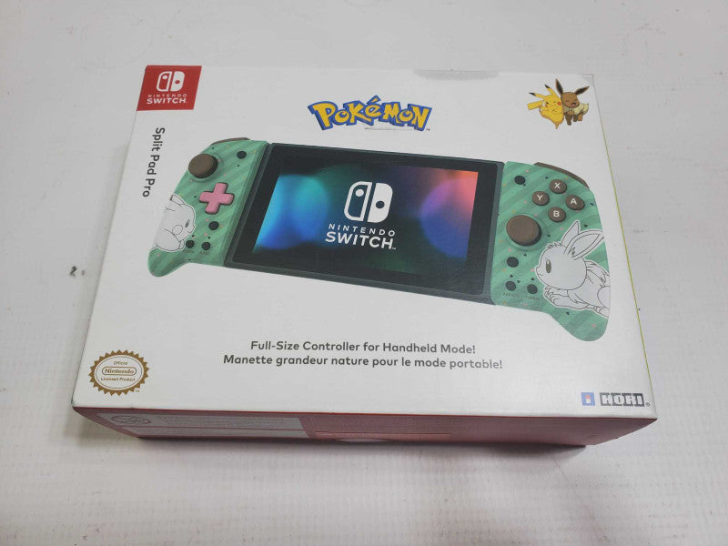 Hori Nintendo Switch Split Pad Pro (Pokemon: Pikachu & Eevee) OPEN BOX