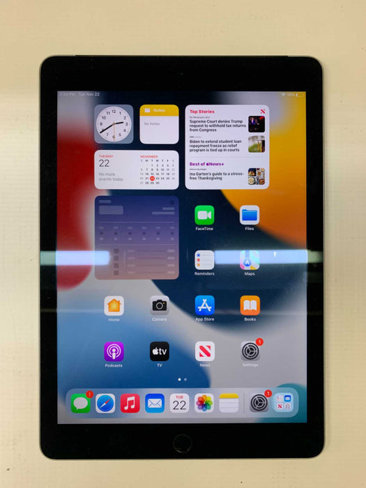 Apple iPad Air 2 A1567 Space Gray Unlocked 16G Wi-Fi & Cellular Good [