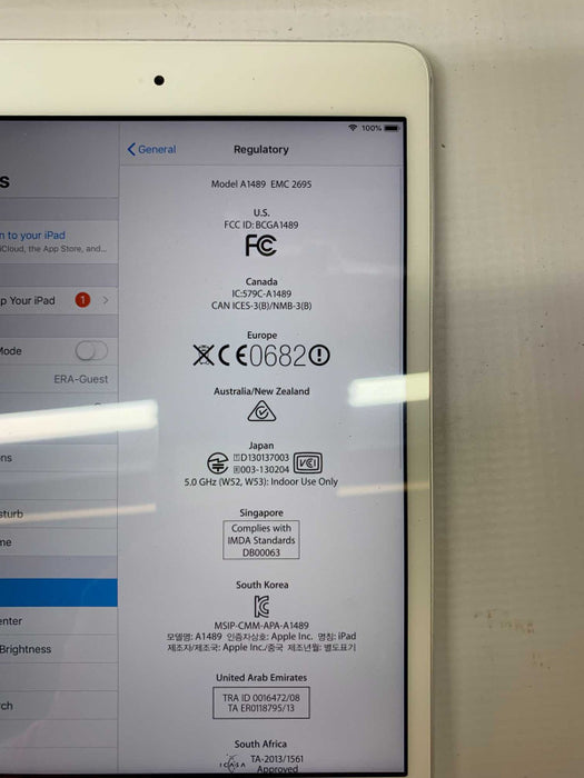 Apple iPad Mini 2 32G Unlocked White A1489 [
