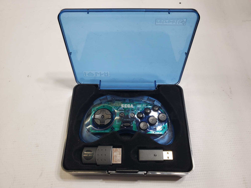 RETRO-BIT SEGA SATURNÂ® 8-Button Arcade Pad 2.4 GHz Wireless OPEN BOX