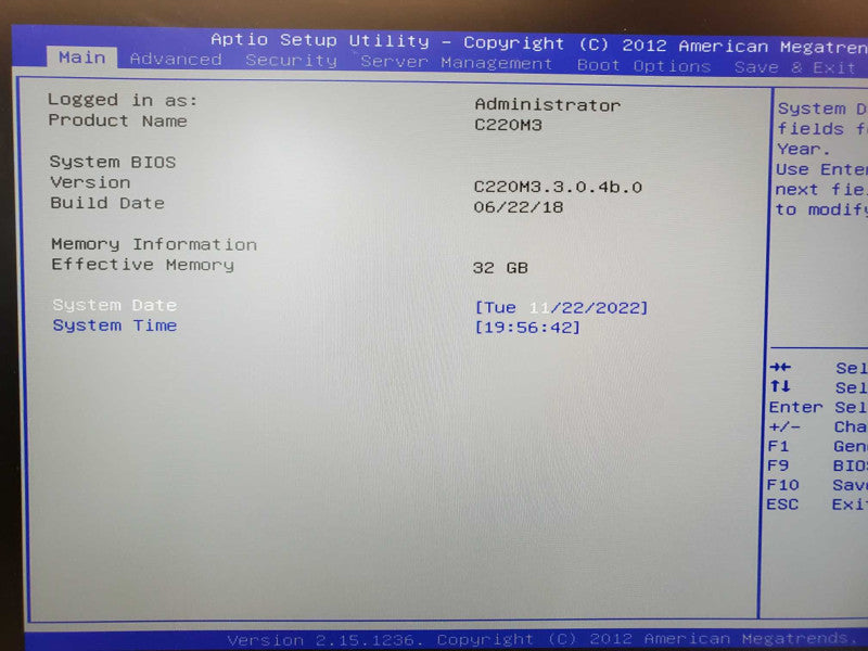 Cisco C220 M3BE 2x Xeon E5-2609 @ 2.4 GHz 32GB Ram 8x 2.5\\" [4x500GB Incl.] (