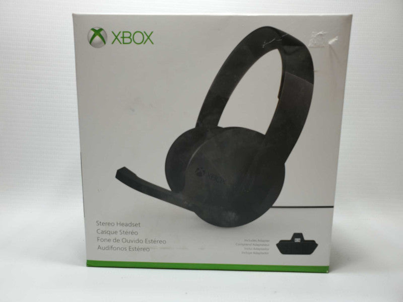 Microsoft Xbox One Stereo Headset W/ Mic Adapter USB Cable Black (1610, 1626) (