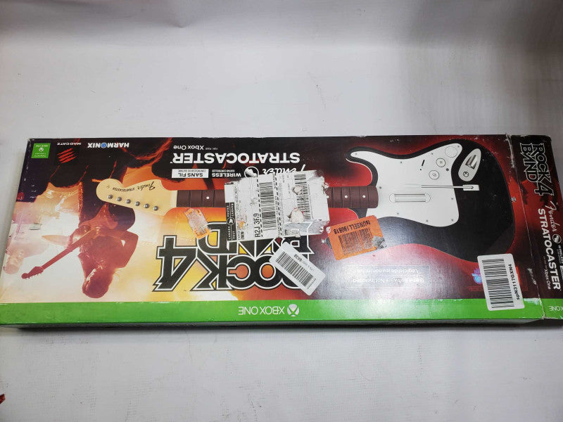 Rock Band 4 Wireless Fender Stratocaster Guitar Controller Xbox One AS-IS