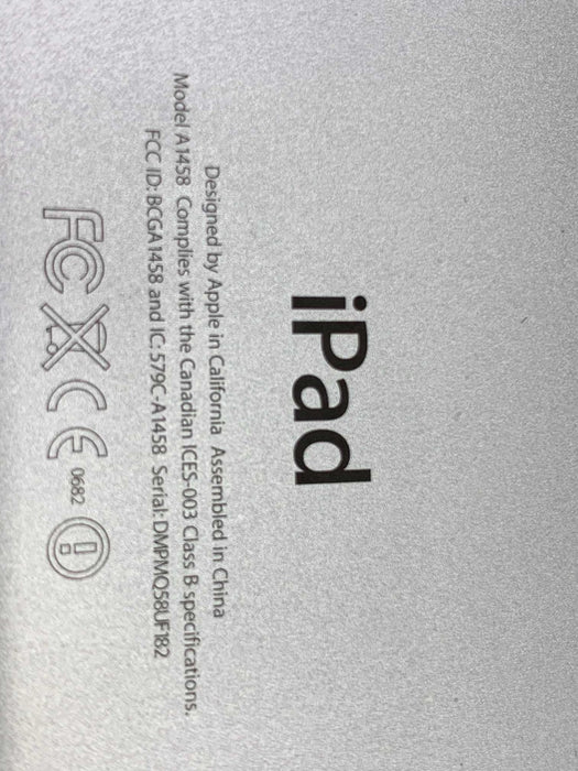 Apple iPad A11458 4th Gen 16GB WiFi Only