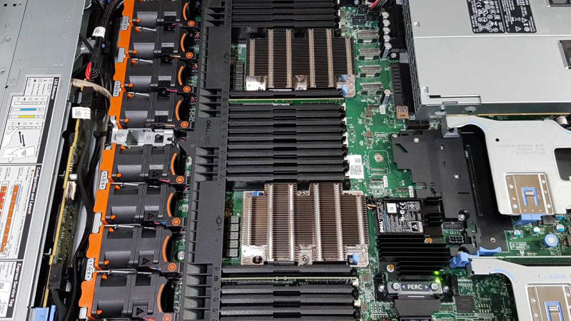 Dell Poweredge R640 2x Xeon Silver 4110 @ 2.10ghz / 64 gb ram / H730P Mini #