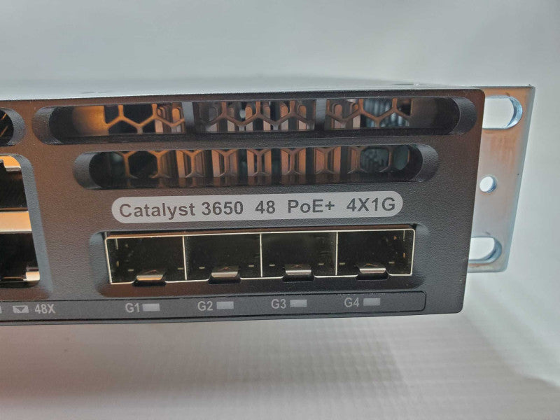 Cisco WS-C3650-48PS-S 48 Port PoE Managed Switch *Factory Defaulted* (