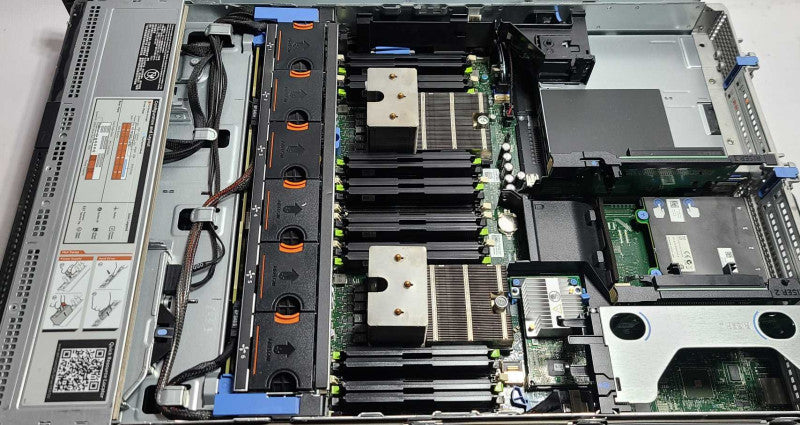 Dell PowerEdge R720 2x Xeon E5-2620 2.GHz NoRAM Perc H310 Mini 2xPSU BareBones READ $