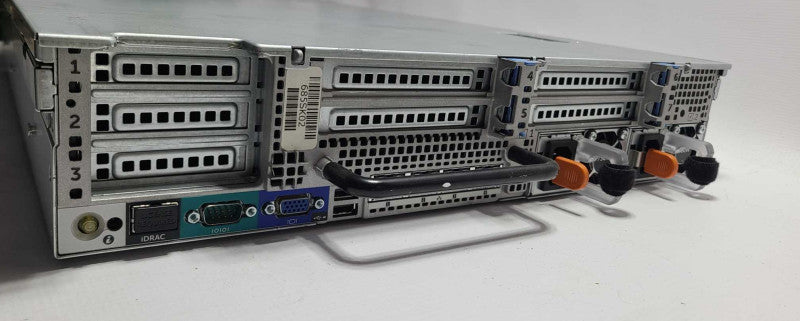 Dell PowerEdge R720 2x Xeon E5-2620 2.GHz NoRAM Perc H310 Mini 2xPSU BareBones READ $