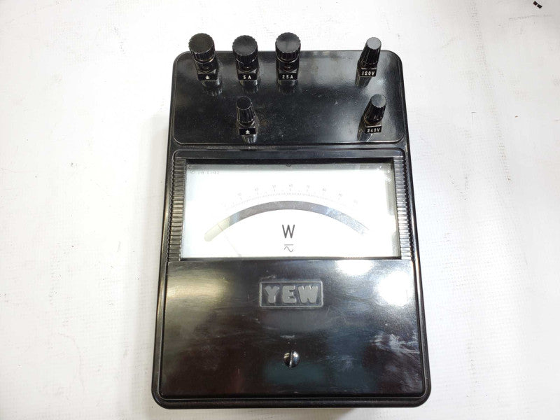 YEW Type 2041 Portable Single Phase Low Power Factor Watt Meter QTY AS-IS