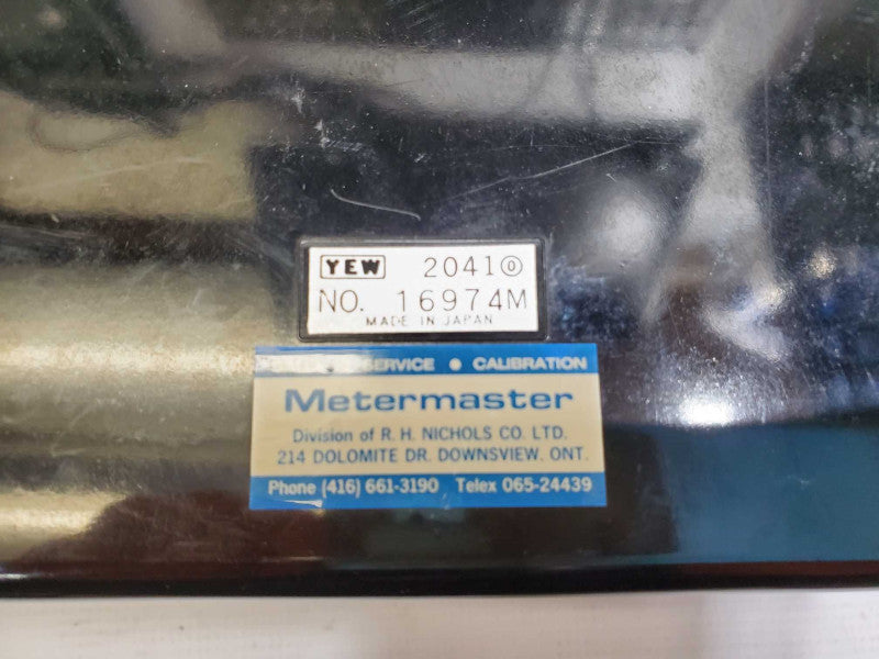 YEW Type 2041 Portable Single Phase Low Power Factor Watt Meter QTY AS-IS