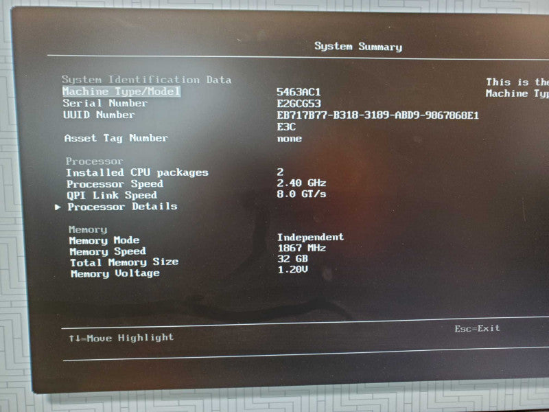 Lenovo System X3550 M5 2x Xeon E5-2620 @ 2.4GHz 32GB Ram 4x 3.5\\" No HDD M5210 (