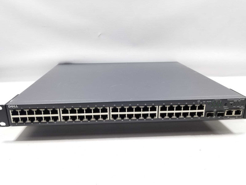 Dell PowerConnect 3448P 48-Port PoE Managed Network Switch ~