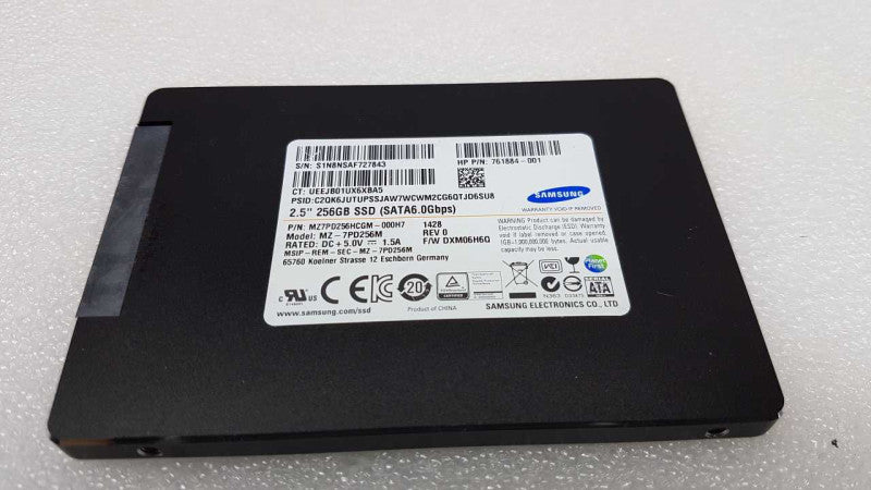 Samsung MZ-7PD256M 2.5\\" 256gb sata ssd  #