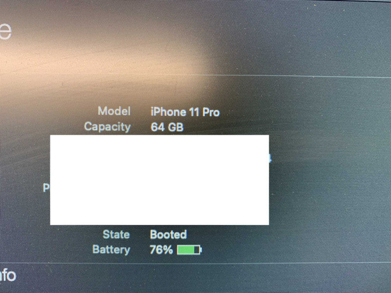 Apple iPhone 11 Pro 64GB, Activation locked, for parts