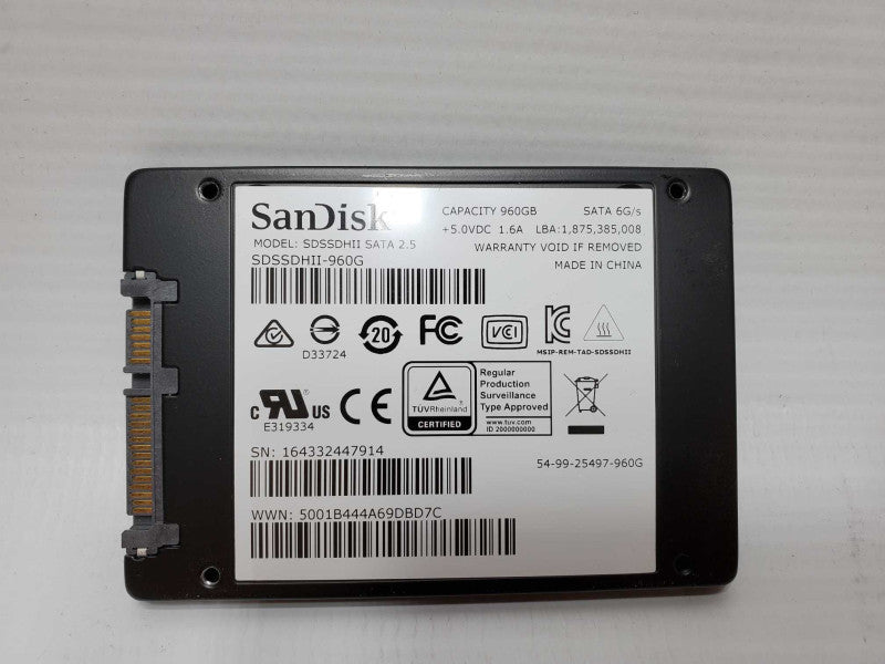 Sandisk 1TB SSD SATA III 2.5\\" Hard Drive (