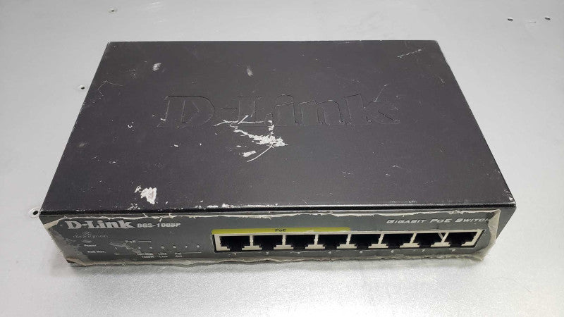 D-Link DGS-1008P Gigabit 8 Port POE Switch [