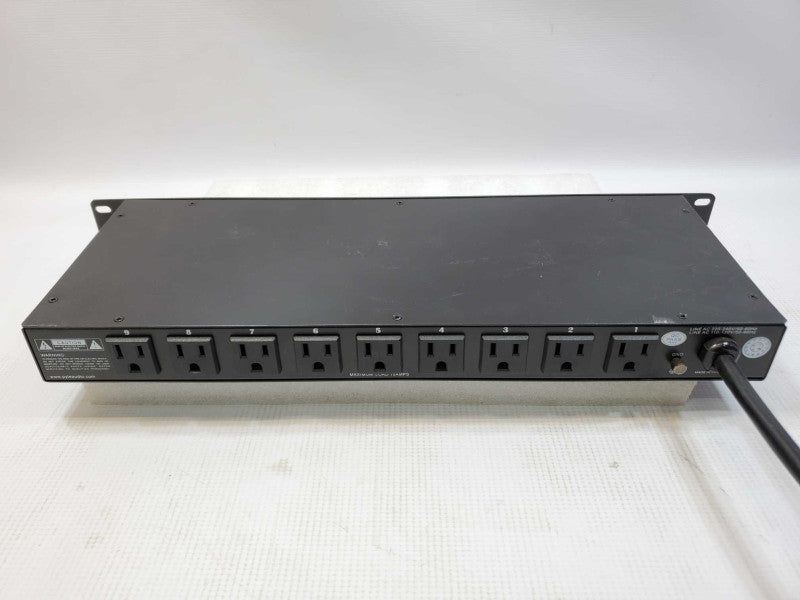 Pyle PDBC70 15 Amp Power Supply Power Switch Control Unit 9 Outlets (