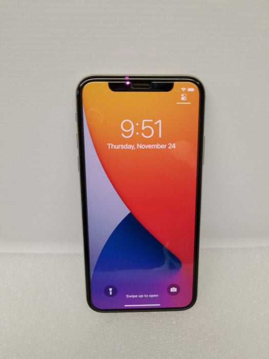 Apple iPhone X 64GB White UNLOCKED, READ* ~