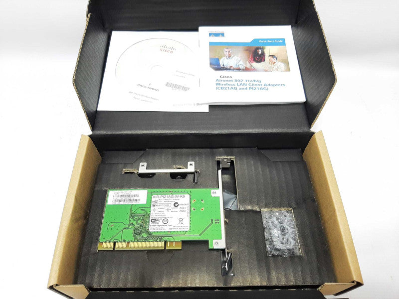 Cisco Aironet 802.11a/b/g Wireless PCI Adapter (AIR-PI21AG-A-K9) +