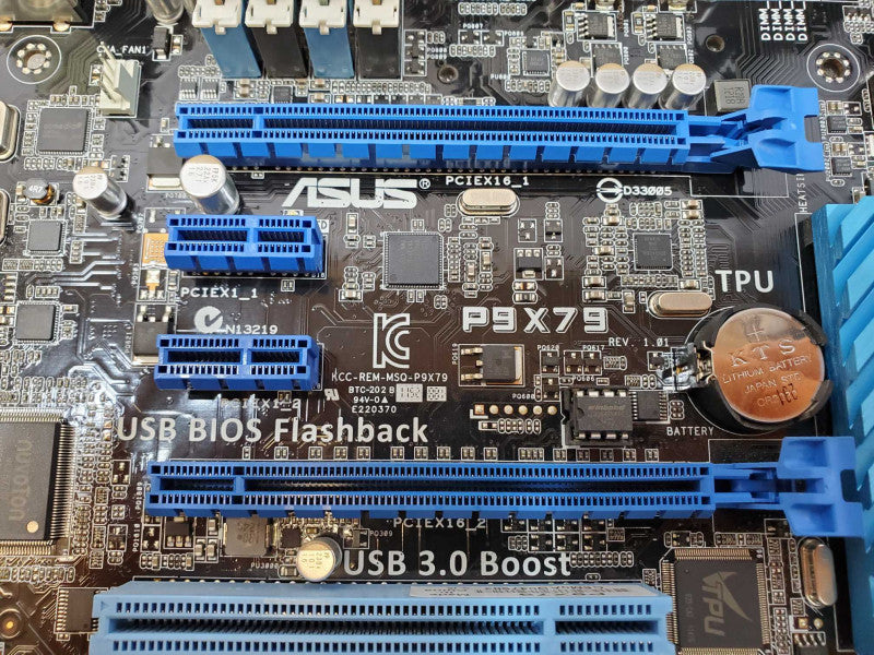 MOBO KIT Asus P9X79 Core i7-3820@3.6 GHz 58GB DDR3 LGA 2011 WaterCooler (