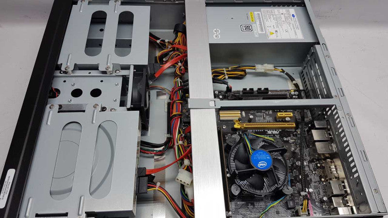 exacqVision Custom PC i5-4430 @ 3.00ghz / 8gb ram / asus q87m Motherboard #