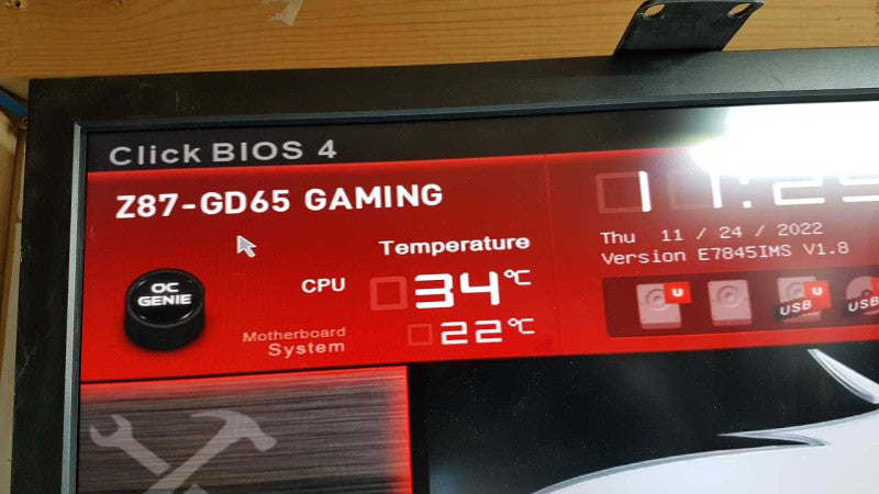 Custom PC i7-4770k @ 3.50ghz / 8gb ram / 650w psu / Z87-GD65 Mobo / READ #