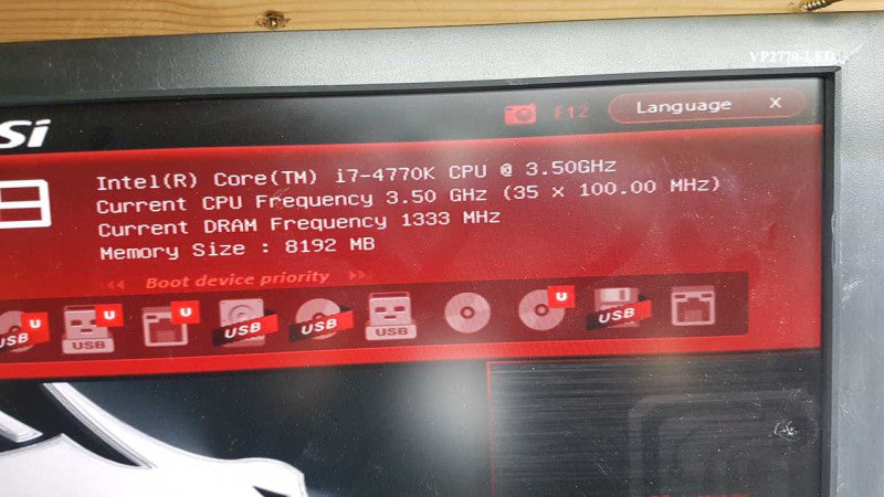 Custom PC i7-4770k @ 3.50ghz / 8gb ram / 650w psu / Z87-GD65 Mobo / READ #