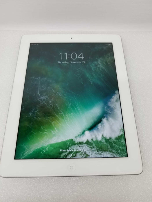 Apple iPad 4th Gen. 32GB, Wi-Fi + Cellular (Unlocked), A1459, 9.7in - White ~
