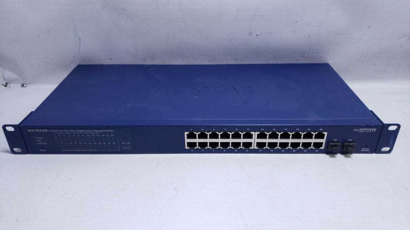Netgear ProSAFE GS724TP V2 24-Port Gigabit Managed PoE+ Smart Ethernet Switch [