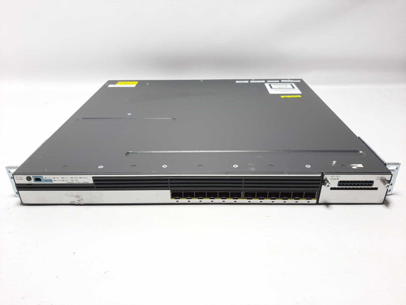 Cisco WS-C3750X-12S-E Catalyst 3750X 12 Port GE SFP IP Services +