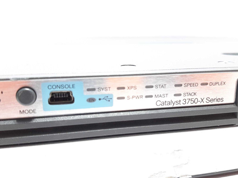 Cisco WS-C3750X-12S-E Catalyst 3750X 12 Port GE SFP IP Services +