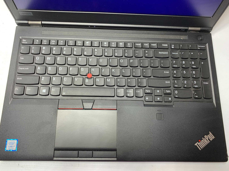 Lenovo P52 with i7-8750H CPU 16GB RAM & 256GB SSD Storage  -