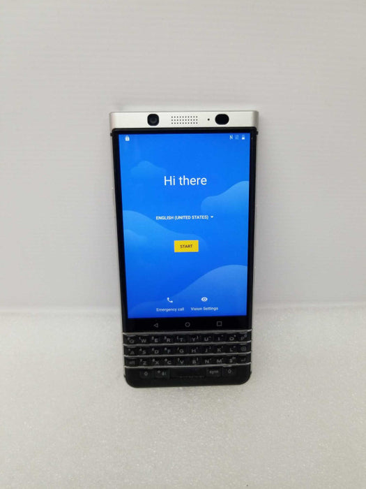 Blackberry Keyone 32gb - Single SIM - Silver LTE Qwerty BBB100-1, UNLOCKED ~