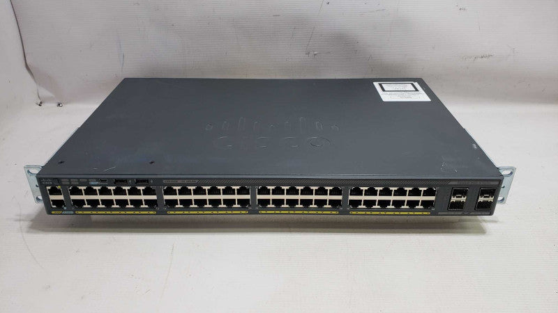 CISCO Catalyst 2960-X WS-C2960X-24PS-L 24-Port Poe Gigabit Switch 4-port SFP [