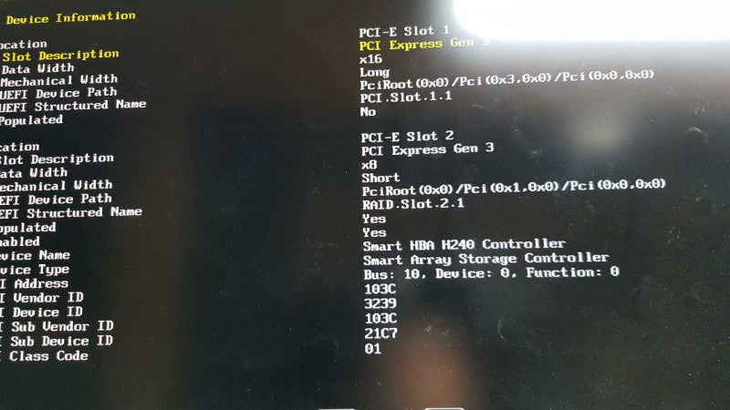HP Proliant DL160 Gen9 Xeon E5-2603 V3 @ 1.60ghz / 8gb ram / H240 raid ctrl #