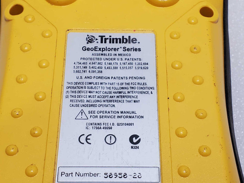 Trimble GeoXT GeoExplorer Series Pocket PC 50950-20, Powers on, AS-IS _