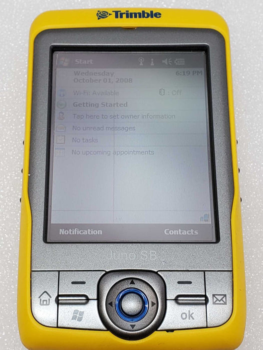 Trimble JUNO SB Outdoor GPS Mapping Data Collector 66410-00, Powers on, AS-IS _